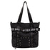 Borsa a spalla nera da donna con borchie Swish Jeans, Borse e accessori Donna, SKU b511000650, Immagine 0